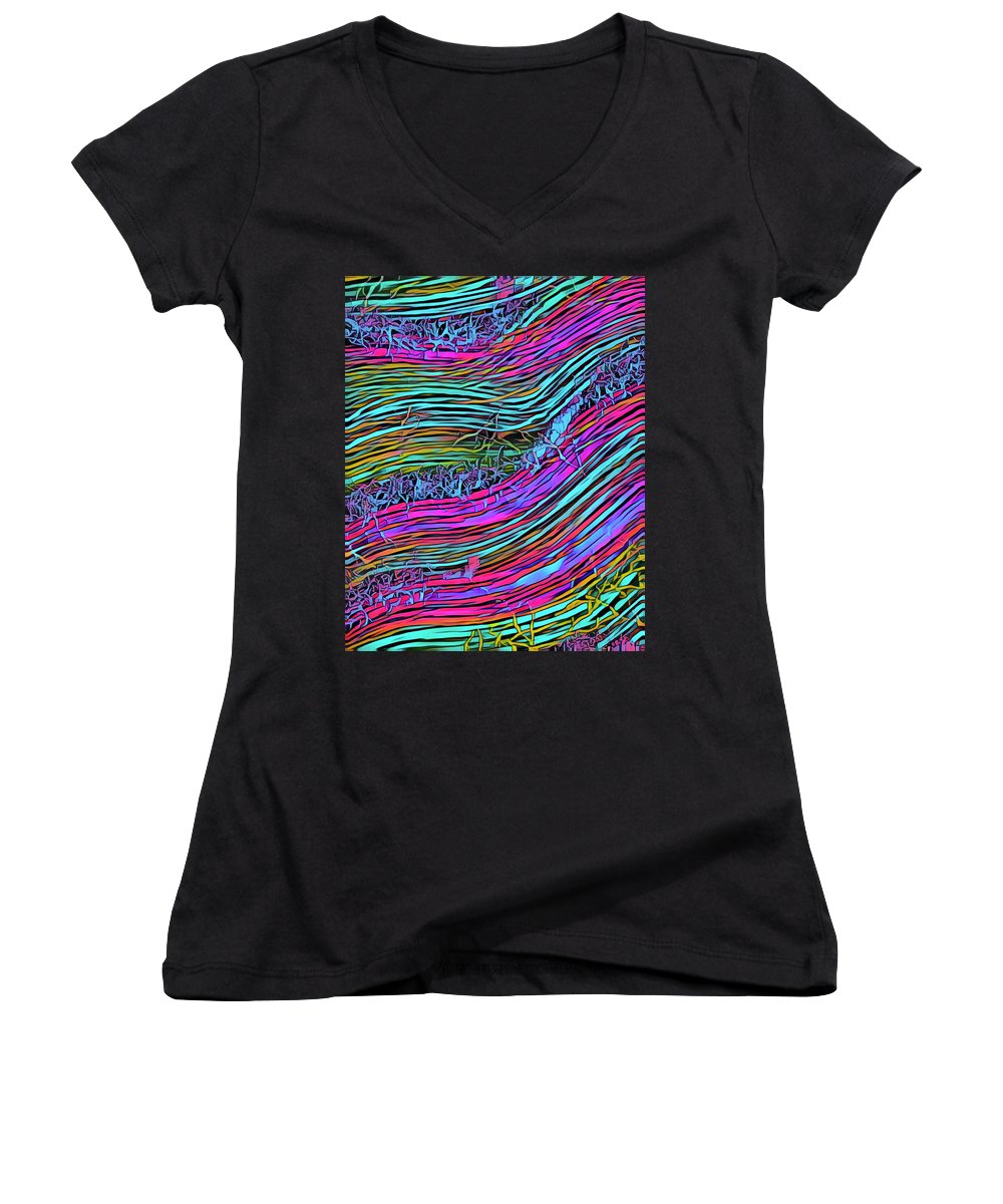Neon Circuit - Women's V-Neck