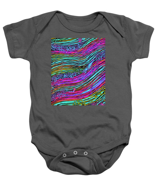 Neon Circuit - Baby Onesie