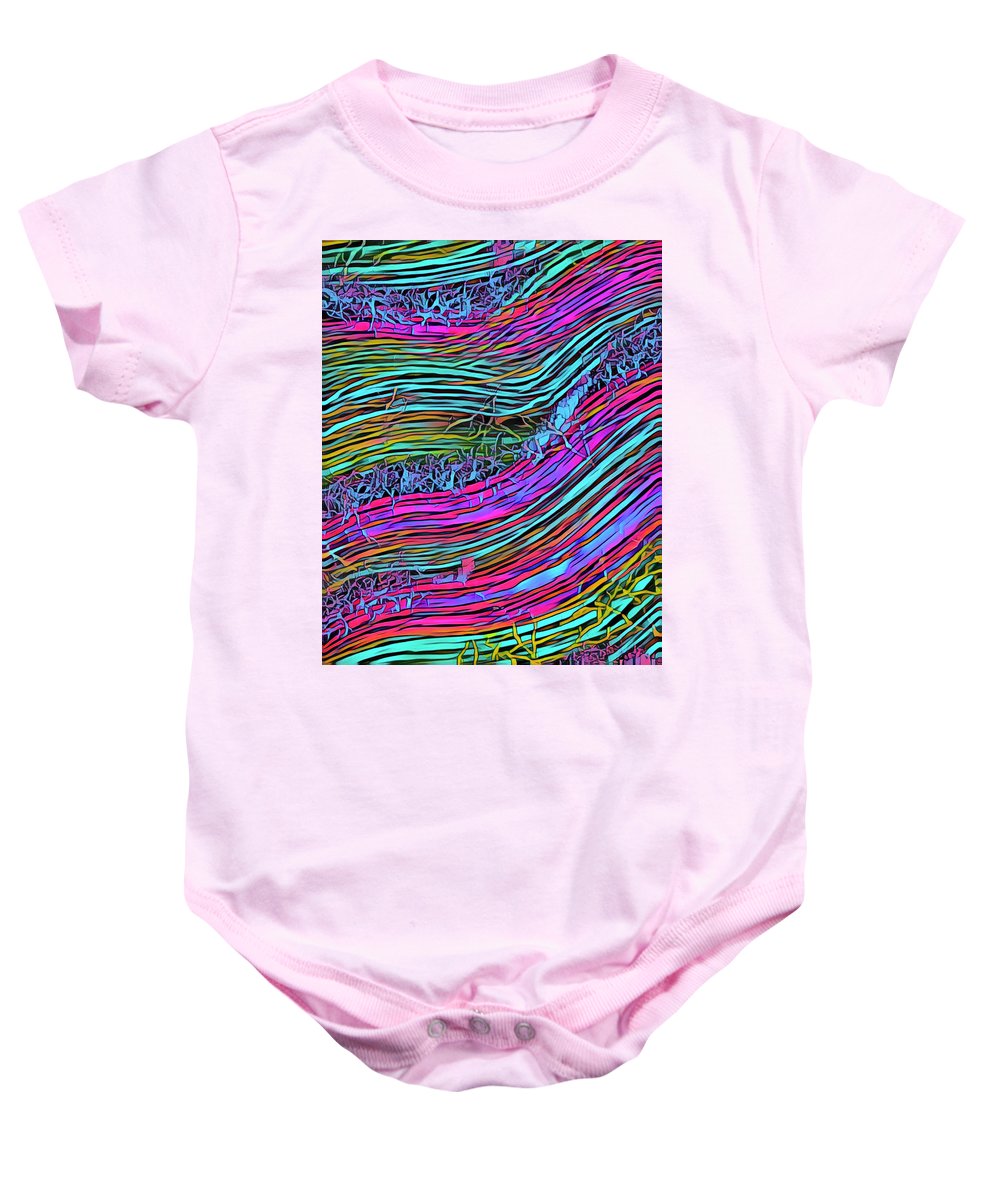 Neon Circuit - Baby Onesie