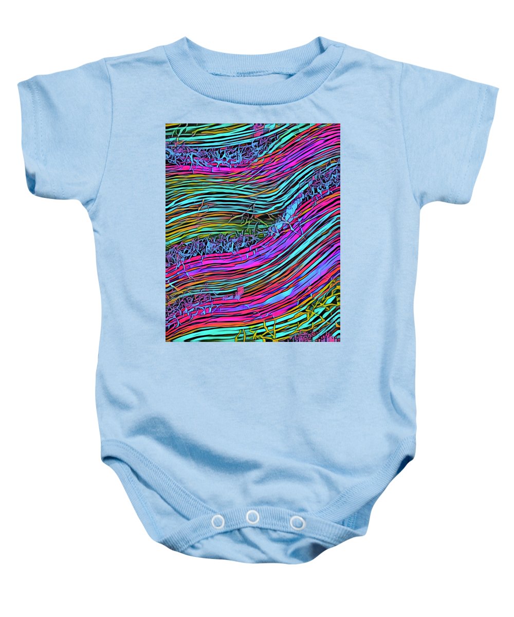 Neon Circuit - Baby Onesie