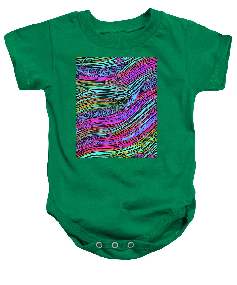 Neon Circuit - Baby Onesie