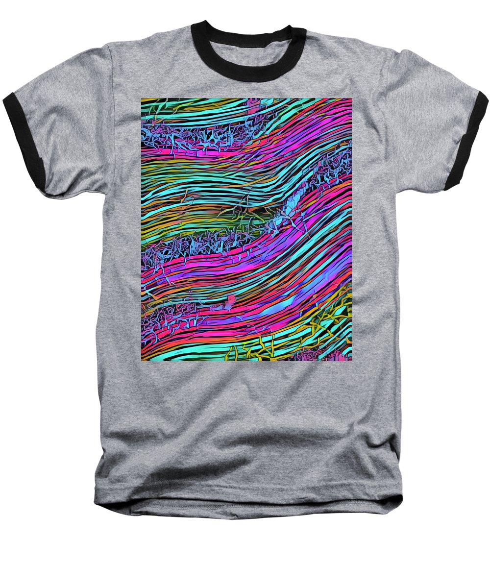 Neon Circuit - Baseball T-Shirt