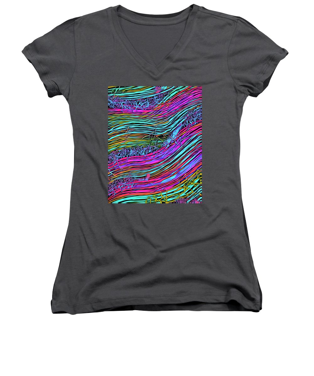 Neon Circuit - Women's V-Neck
