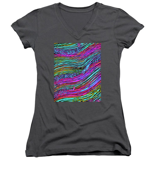 Neon Circuit - Women's V-Neck