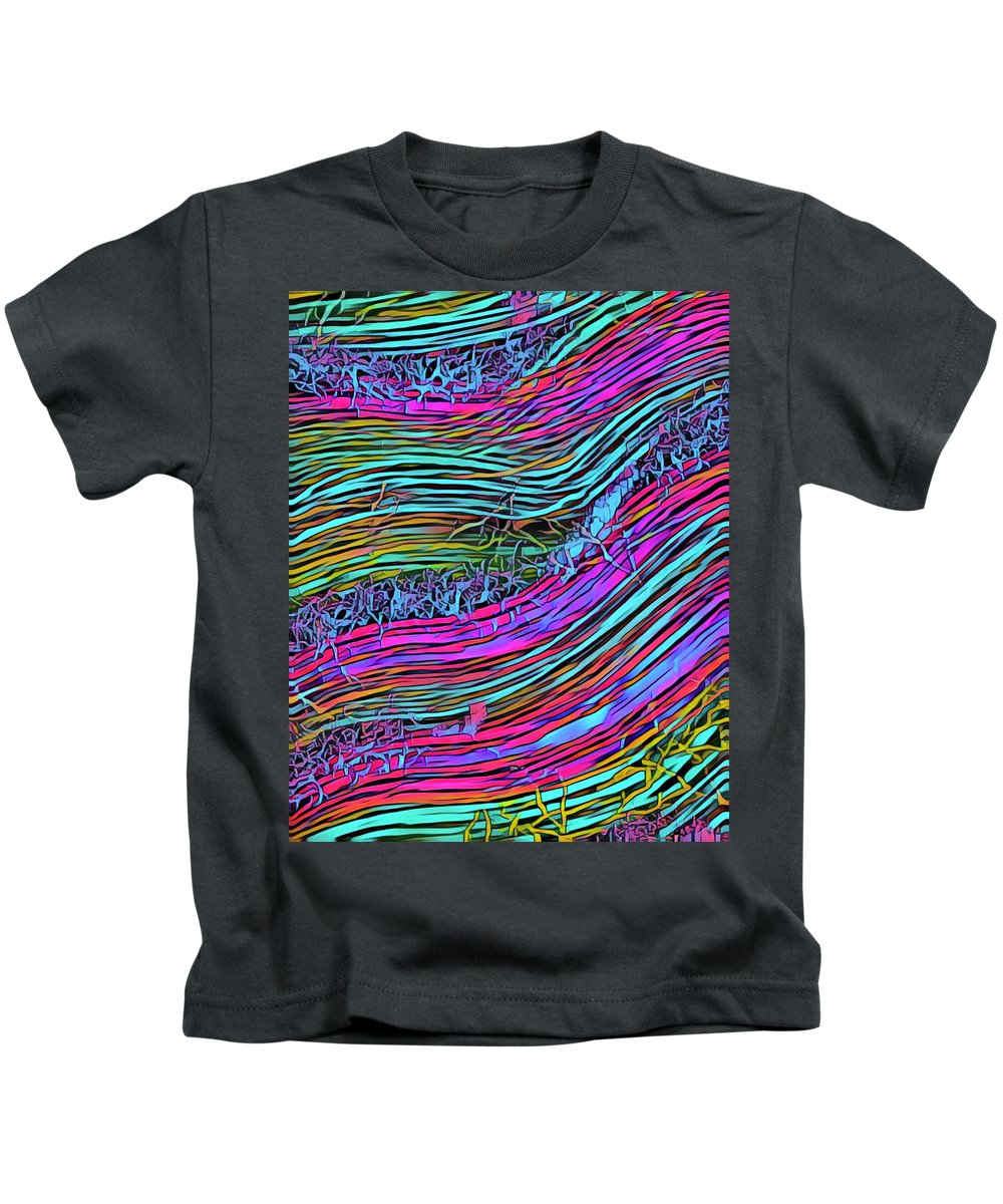 Neon Circuit - Kids T-Shirt