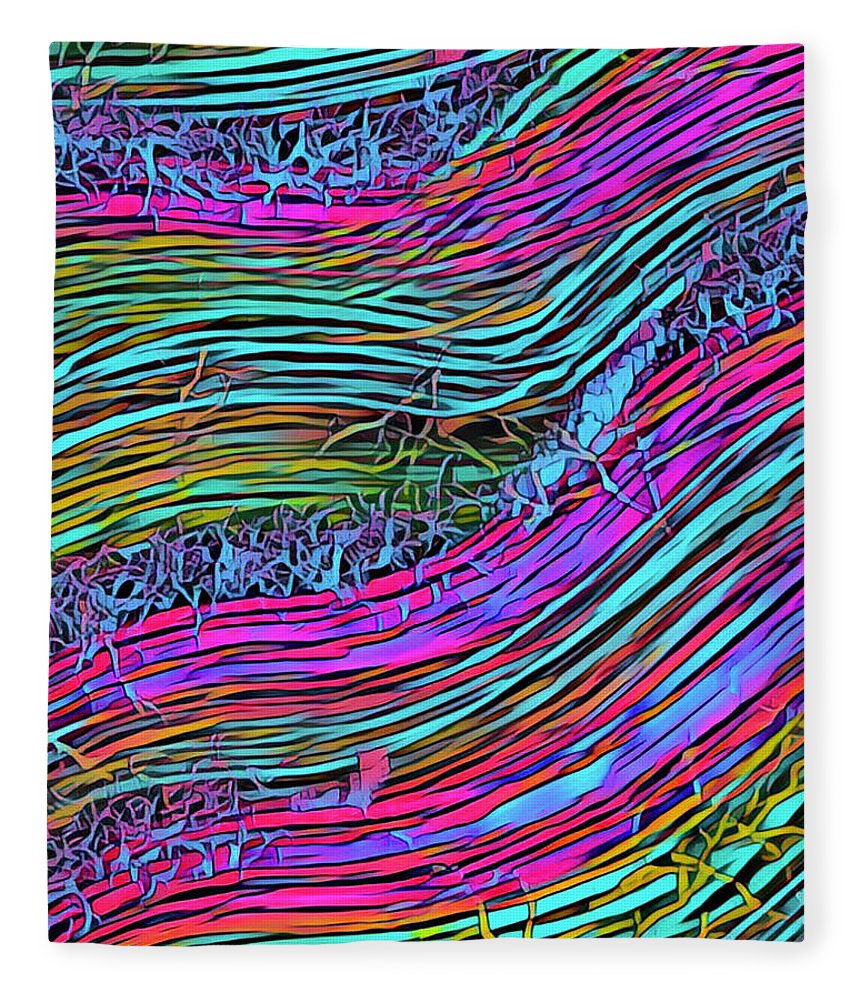 Neon Circuit - Blanket