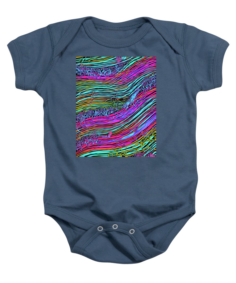 Neon Circuit - Baby Onesie