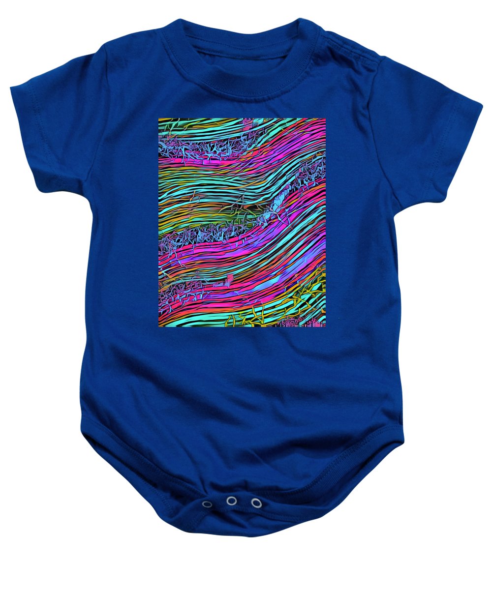 Neon Circuit - Baby Onesie