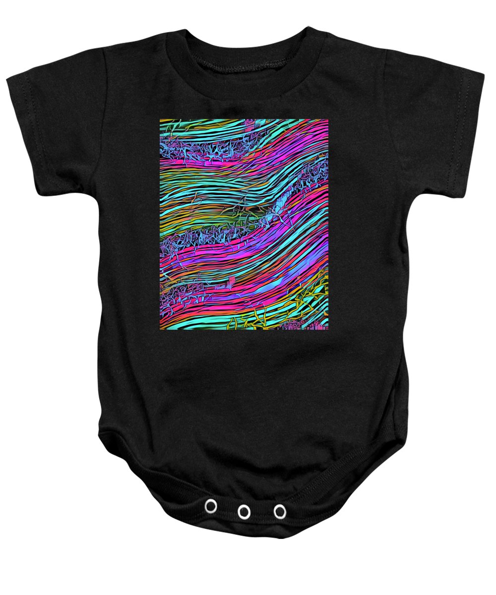 Neon Circuit - Baby Onesie