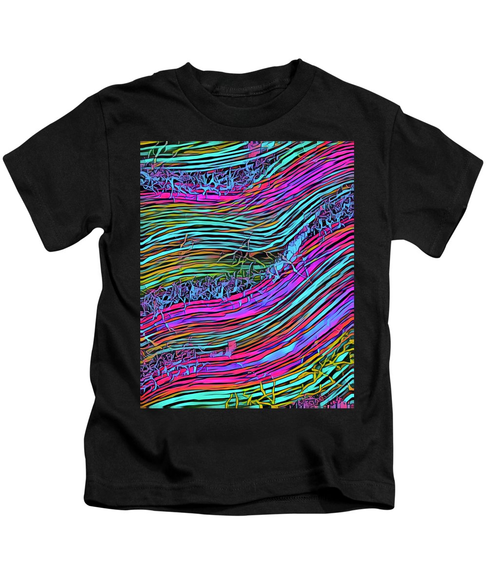 Neon Circuit - Kids T-Shirt