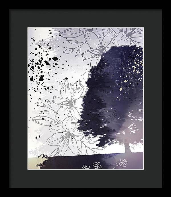 Outdoor Splatter - Framed Print