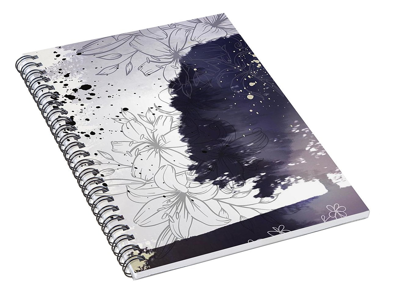 Outdoor Splatter - Spiral Notebook
