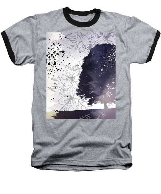 Outdoor Splatter - Baseball T-Shirt