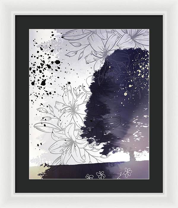 Outdoor Splatter - Framed Print