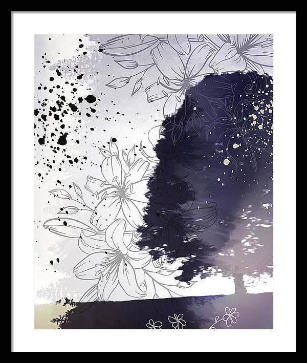 Outdoor Splatter - Framed Print