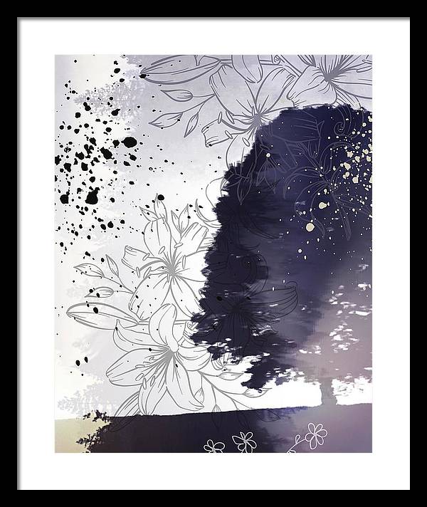 Outdoor Splatter - Framed Print