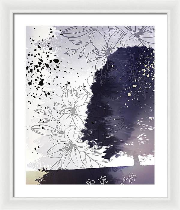 Outdoor Splatter - Framed Print