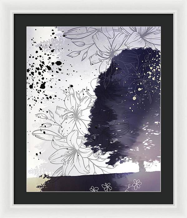 Outdoor Splatter - Framed Print