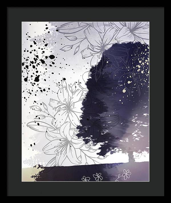 Outdoor Splatter - Framed Print