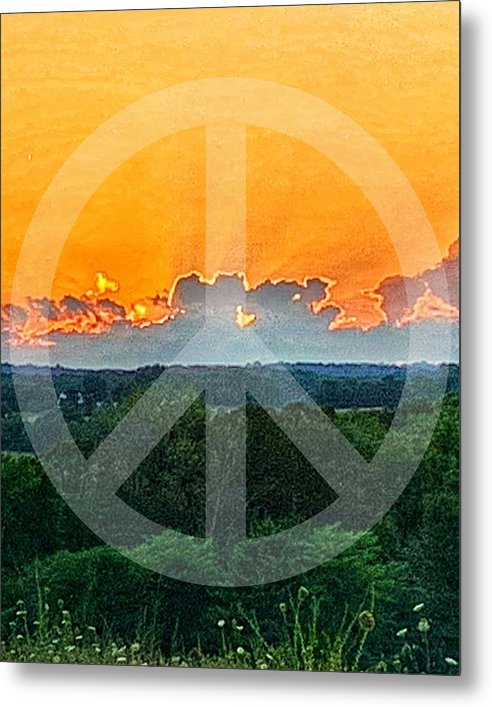 Peace on Earth  - Metal Print