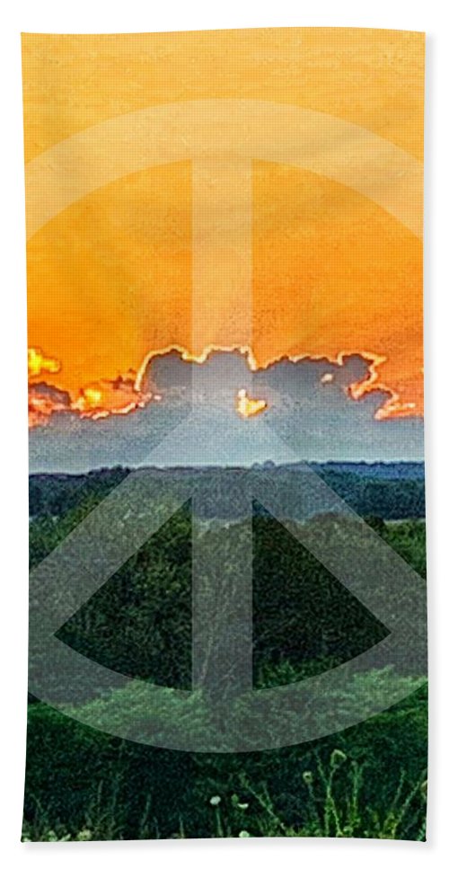 Peace on Earth  - Beach Towel