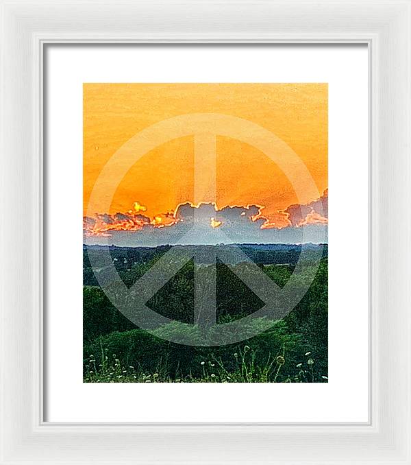 Peace on Earth  - Framed Print