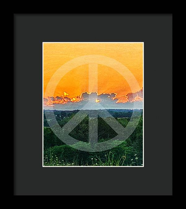 Peace on Earth  - Framed Print