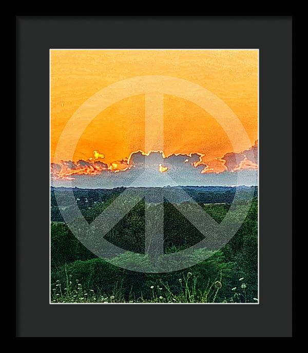 Peace on Earth  - Framed Print