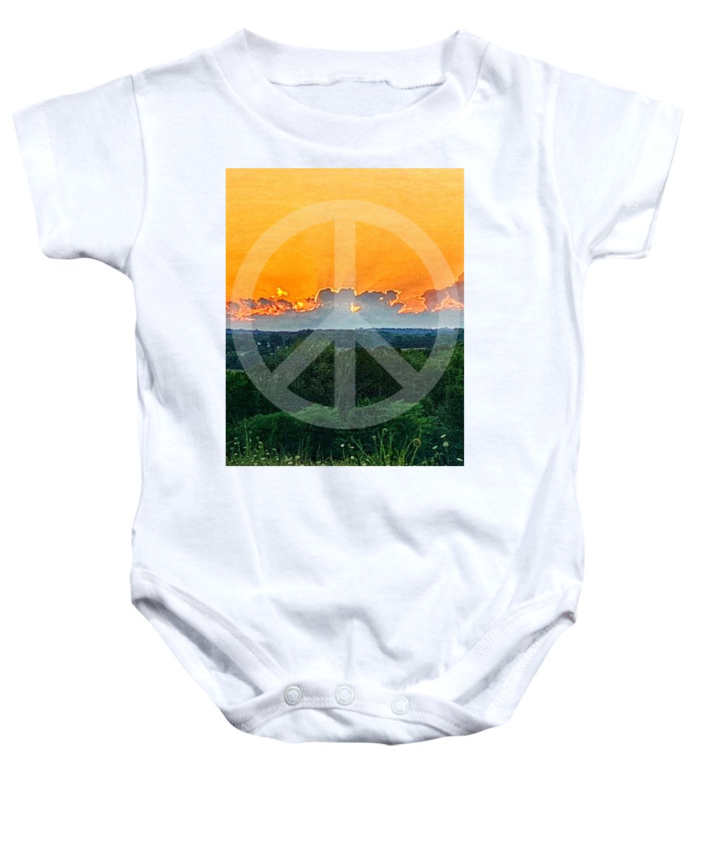 Peace on Earth  - Baby Onesie