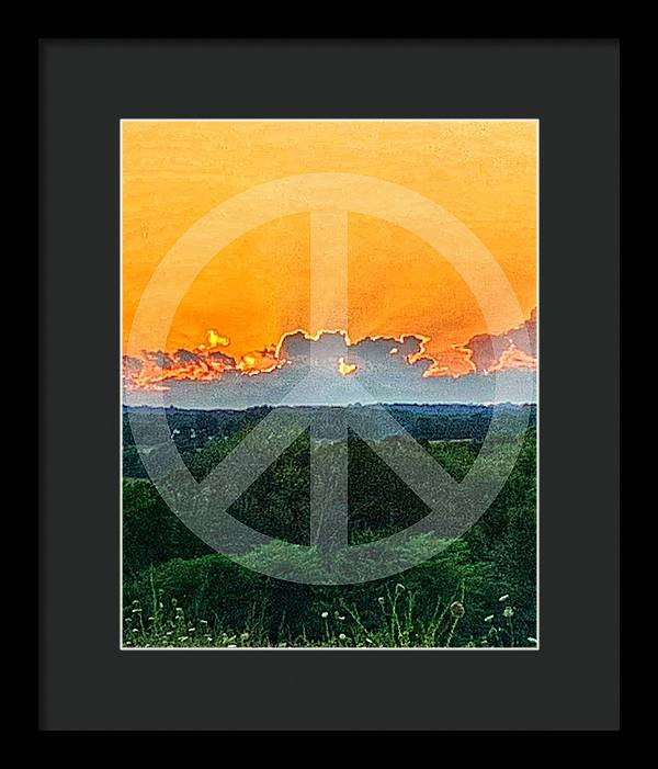 Peace on Earth  - Framed Print