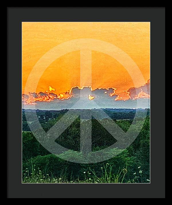 Peace on Earth  - Framed Print