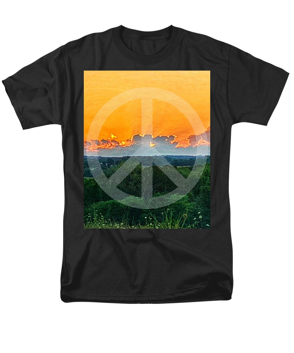 Peace on Earth  - Men's T-Shirt  (Regular Fit)
