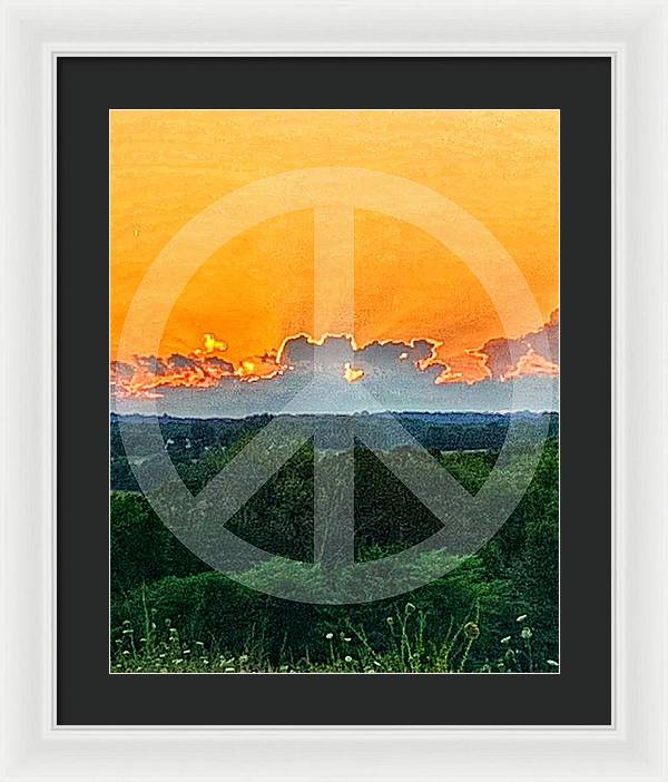 Peace on Earth  - Framed Print