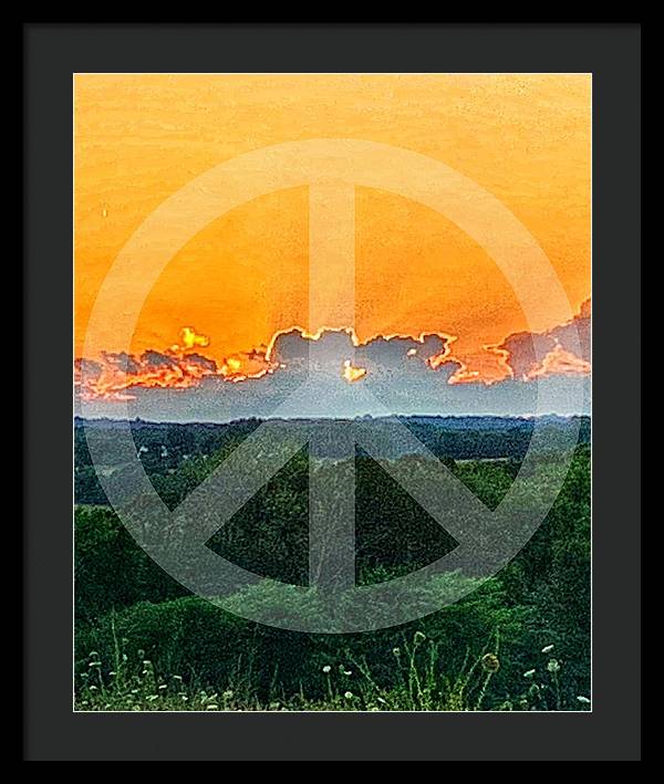 Peace on Earth  - Framed Print