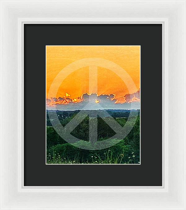 Peace on Earth  - Framed Print