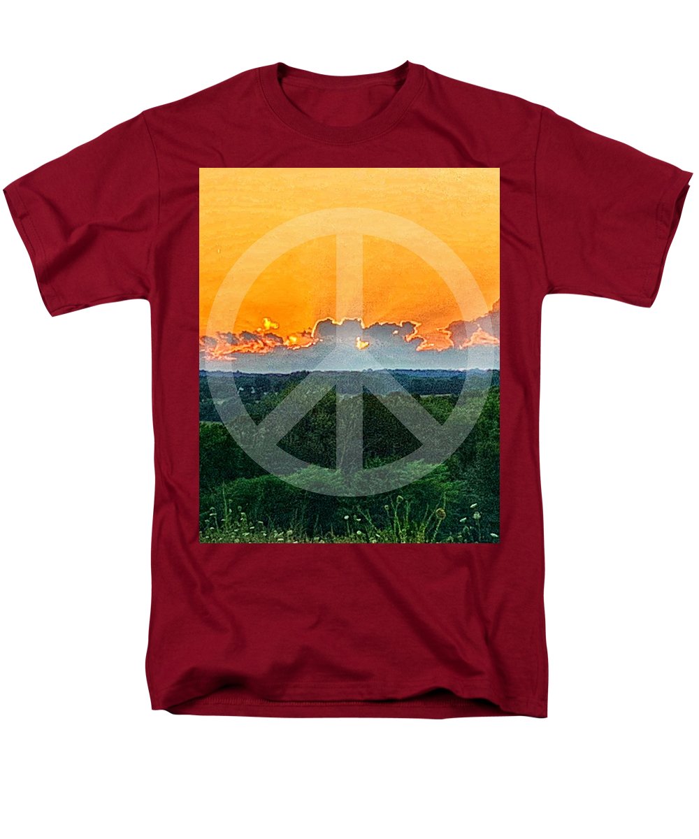 Peace on Earth  - Men's T-Shirt  (Regular Fit)
