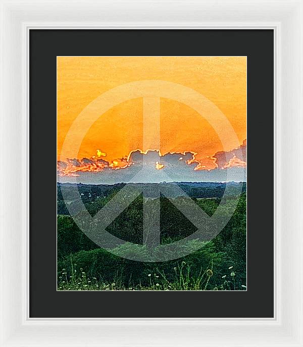 Peace on Earth  - Framed Print