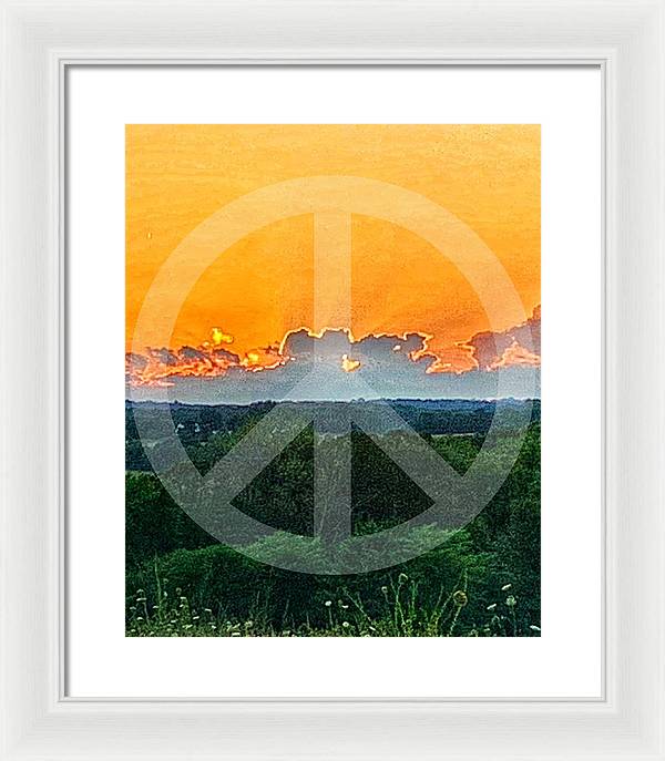 Peace on Earth  - Framed Print