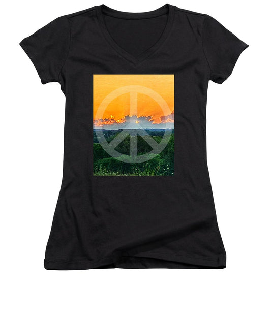 Peace on Earth  - Women's V-Neck