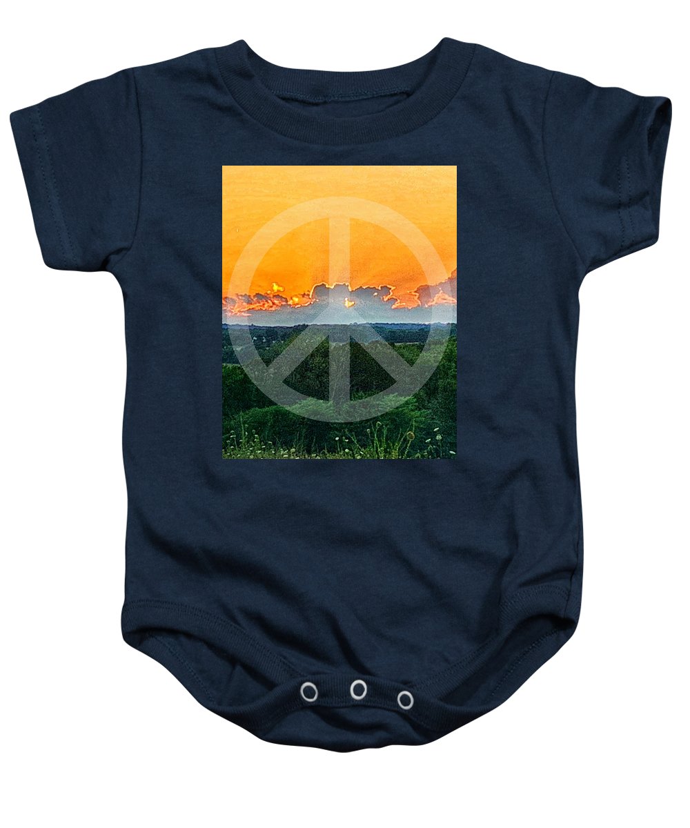 Peace on Earth  - Baby Onesie