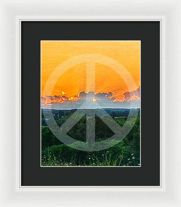 Peace on Earth  - Framed Print