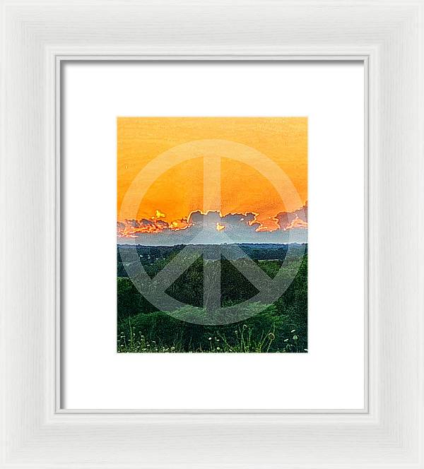 Peace on Earth  - Framed Print