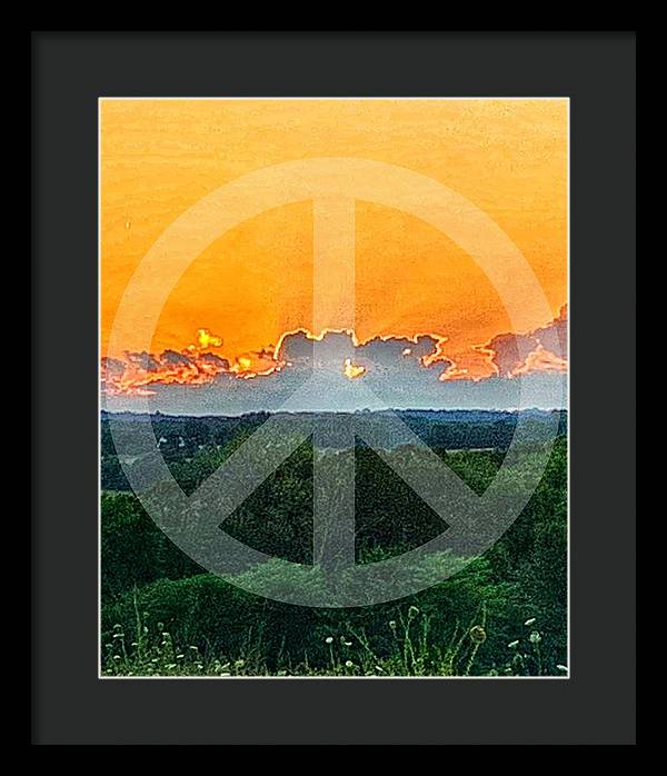 Peace on Earth  - Framed Print