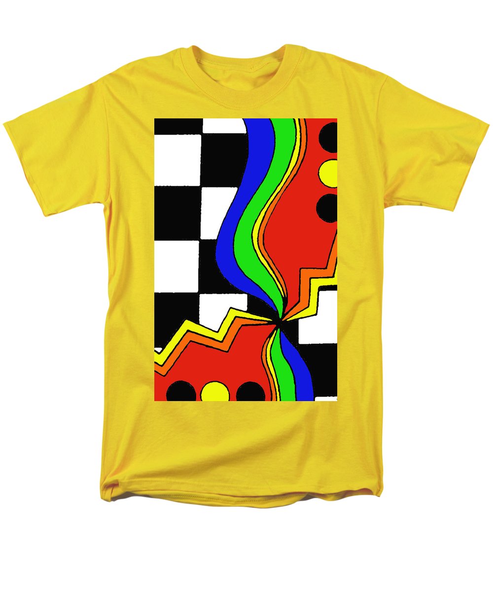 Retro Waves - Men's T-Shirt  (Regular Fit)