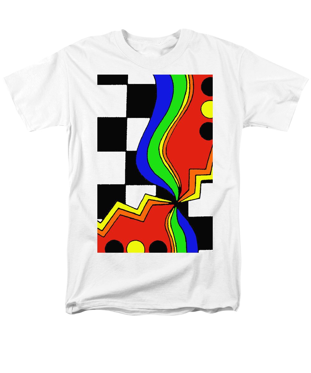 Retro Waves - Men's T-Shirt  (Regular Fit)