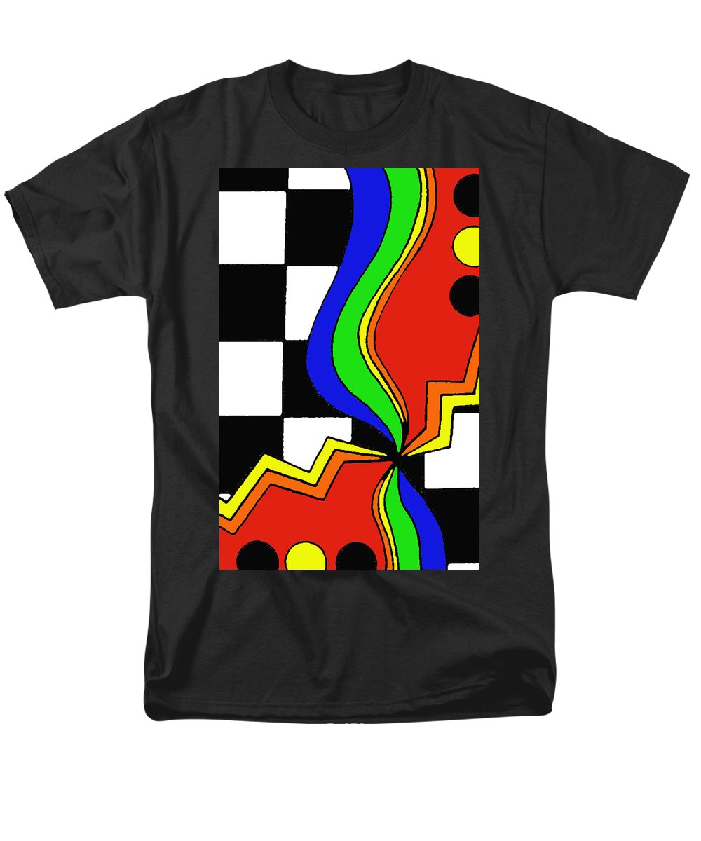 Retro Waves - Men's T-Shirt  (Regular Fit)