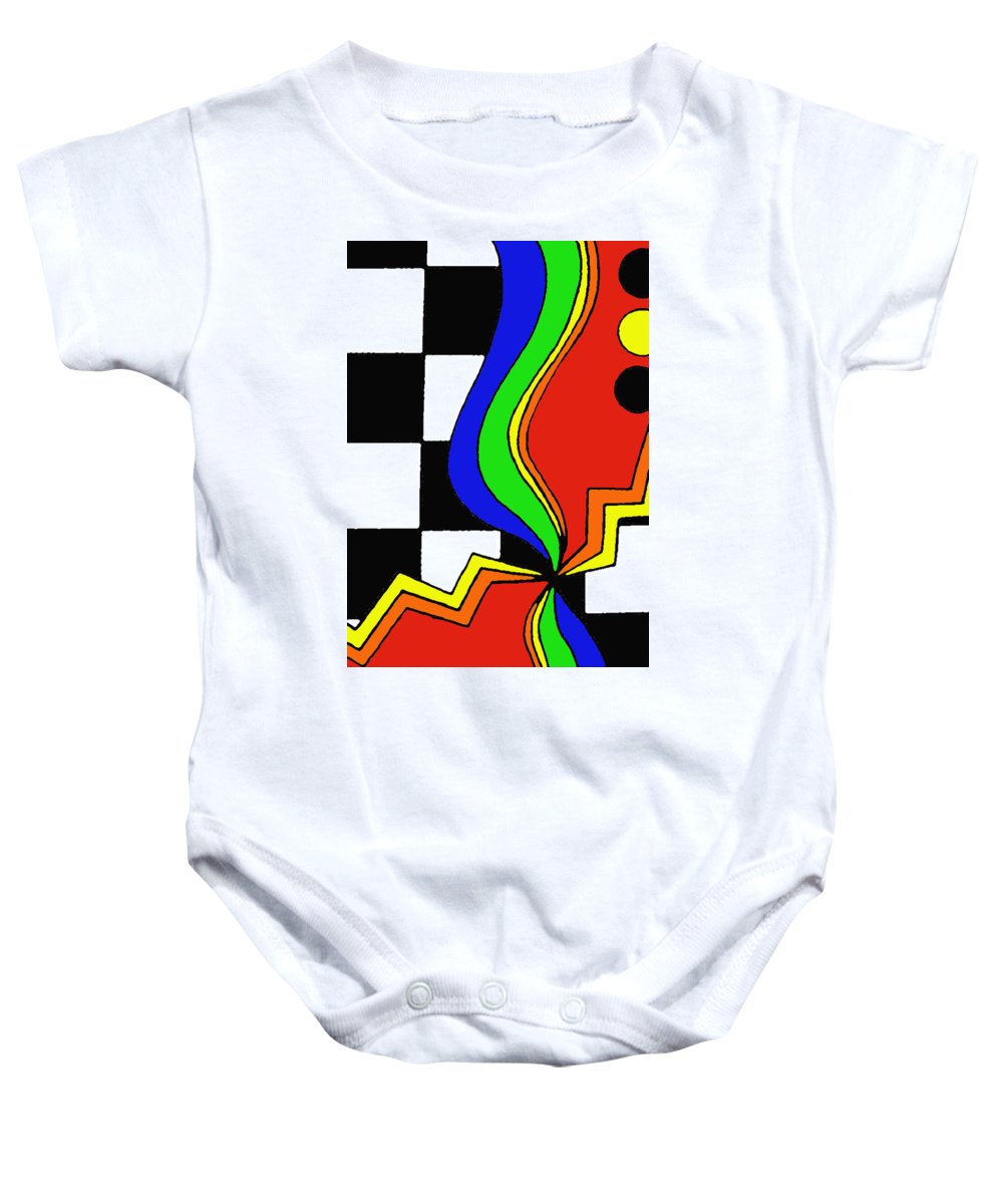 Retro Waves - Baby Onesie