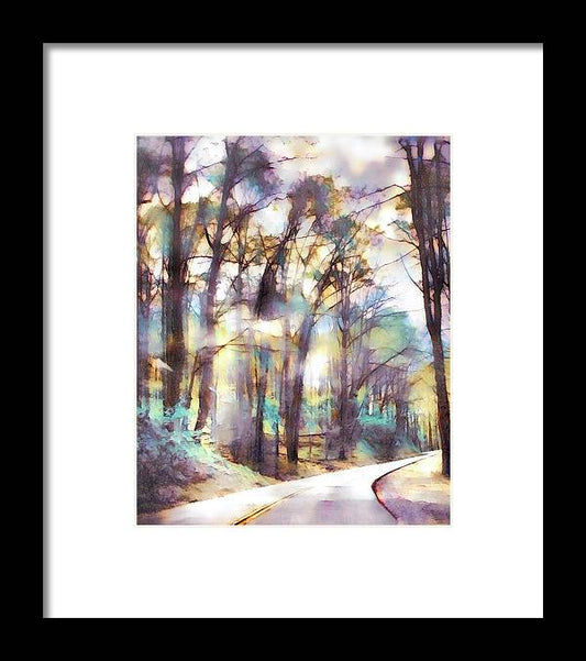 Road-Trip Dreams - Framed Print