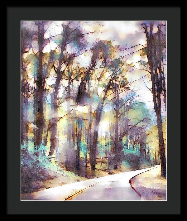 Road-Trip Dreams - Framed Print