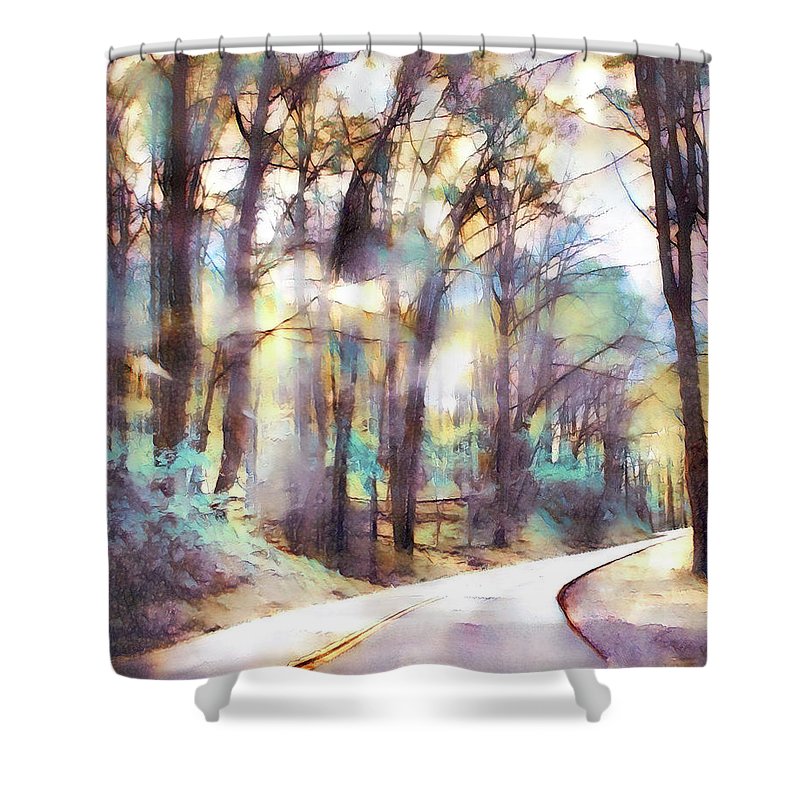 Road-Trip Dreams - Shower Curtain